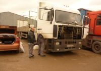 Установка оборудования для мониторинга на автомобиль MAN